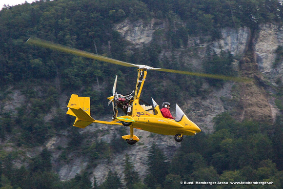 0 26 28529-1248 Gyrocopter in LSZE